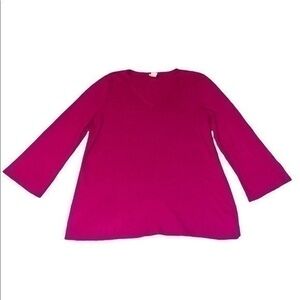 Chicos bell sleeve sweater size L